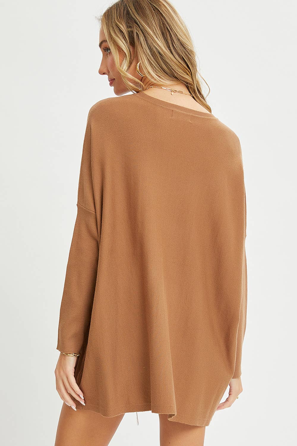 Oversized Round Neck Sweater