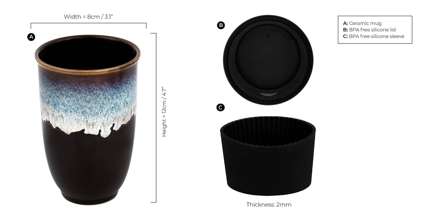 Monsoon Ceramic Mug 12oz