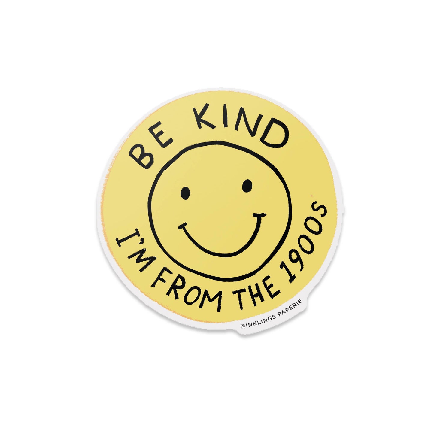 Be Kind (1900s) Vinyl Sticker