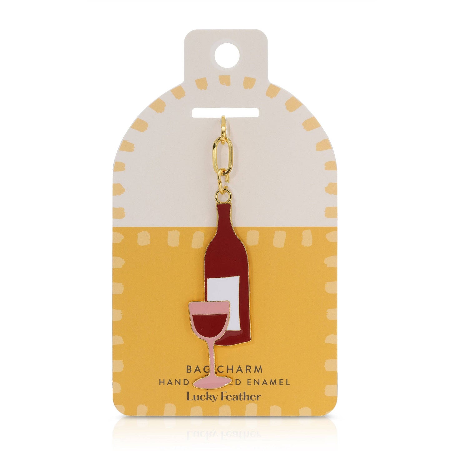Enamel Bag Charm
