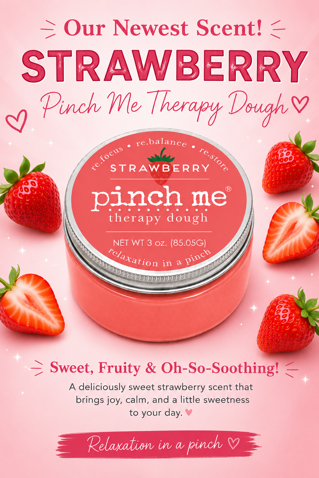 Pinch Me Therapy Dough Strawberry