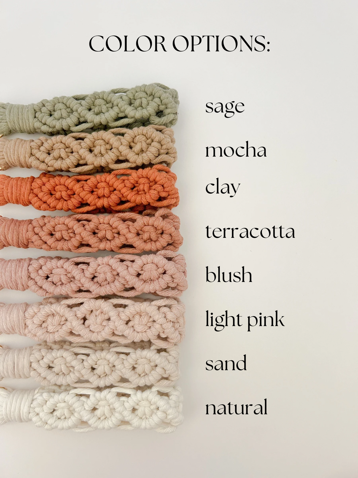 Boho Diamond Macrame Wristlet