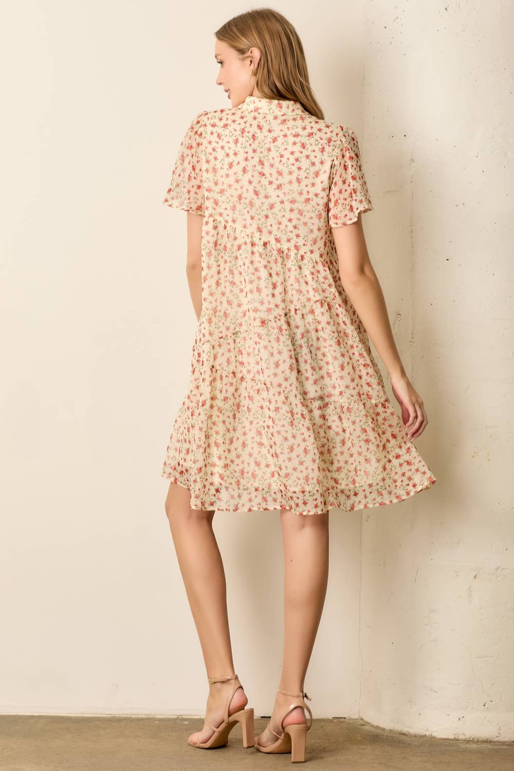 Printed Floral Dress