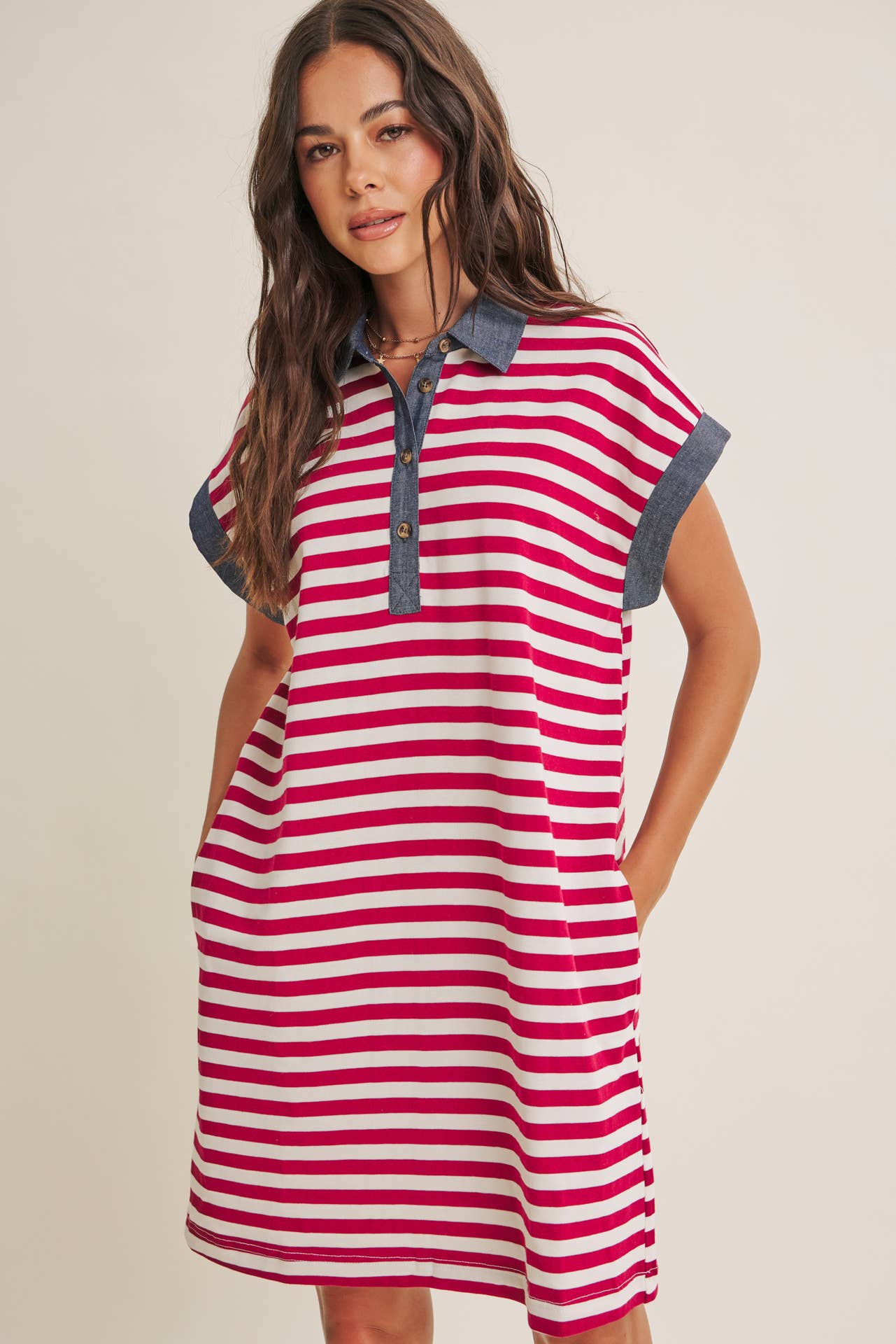 Yacht Club Mini Dress – Darla's Downtown Boutique
