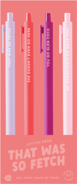 Jotter Sets 4 Pack Gel Pens