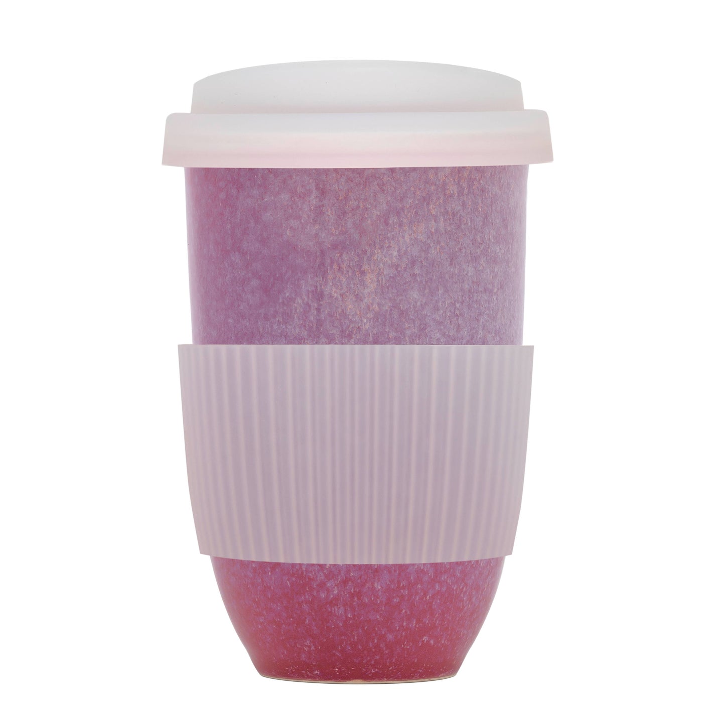 Astral Bloom Ceramic 12 oz Travel Mug