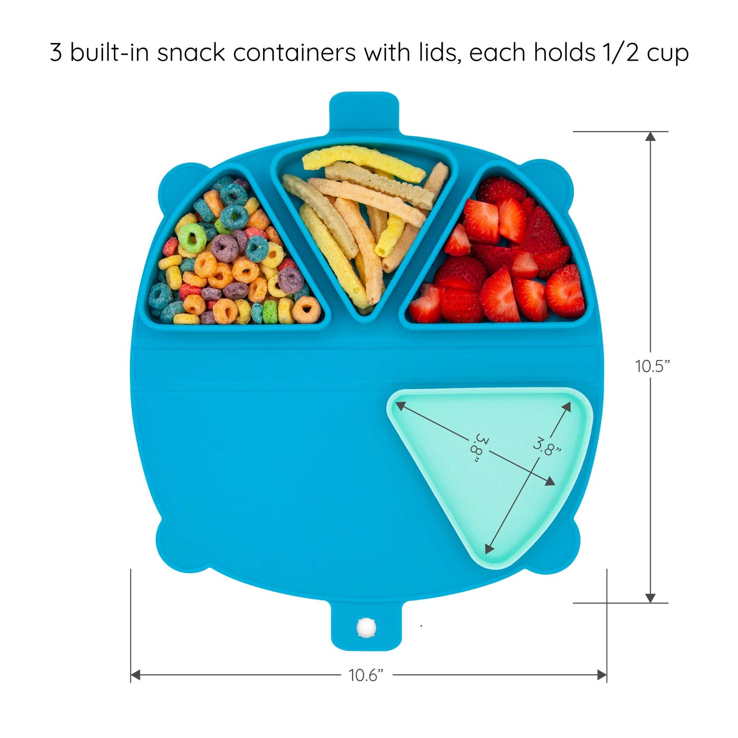 321 Grow On-the-Go Silicone Snack Mat