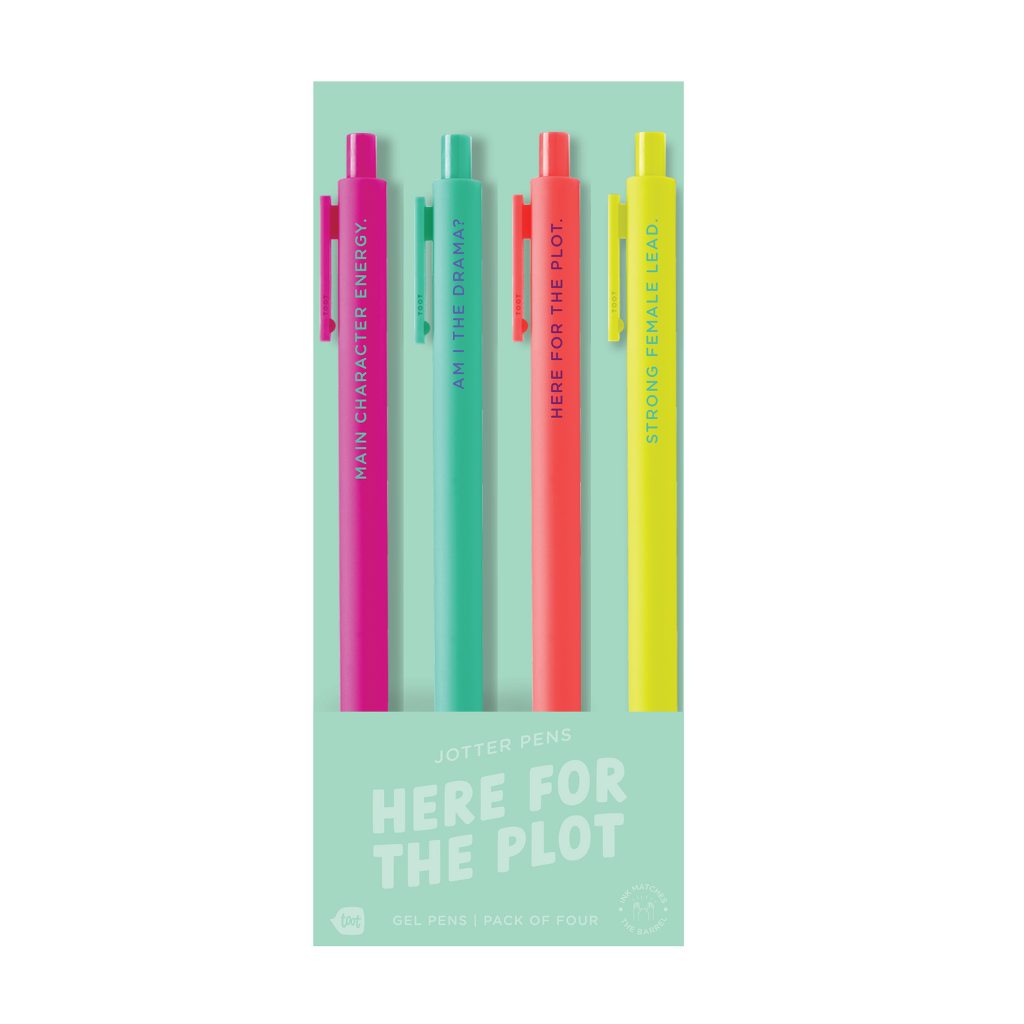 Jotter Sets 4 Pack Gel Pens