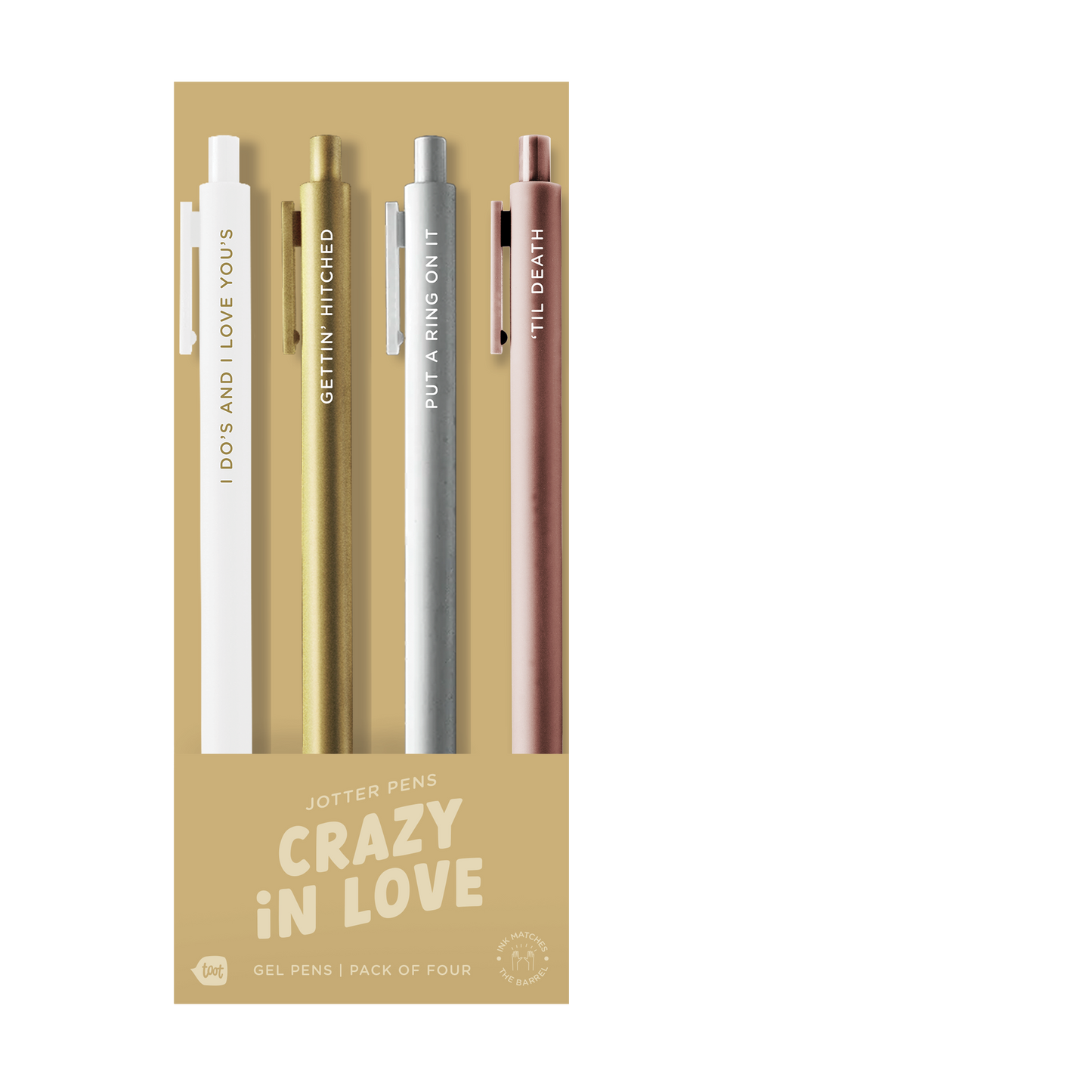 Jotter Sets 4 Pack Gel Pens