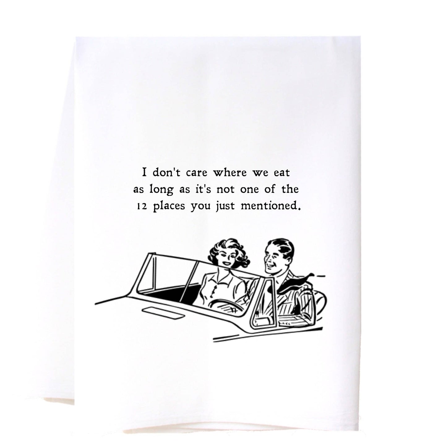 WHERE WE EAT FLOUR SACK TOWEL