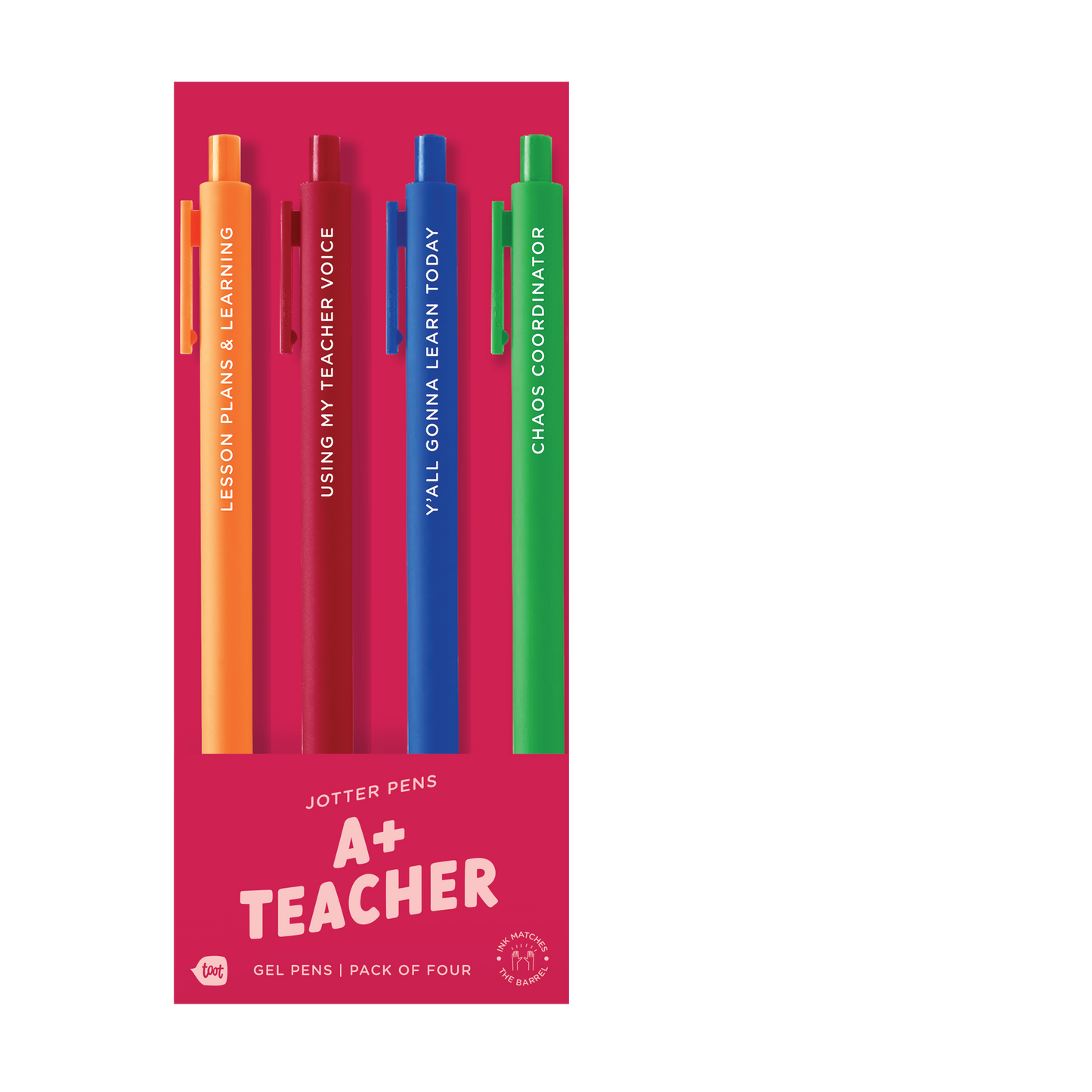 Jotter Sets 4 Pack Gel Pens