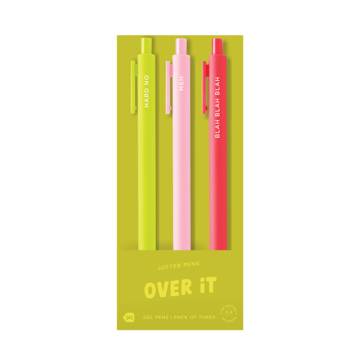 Jotter Sets 3 Pack Gel Pens