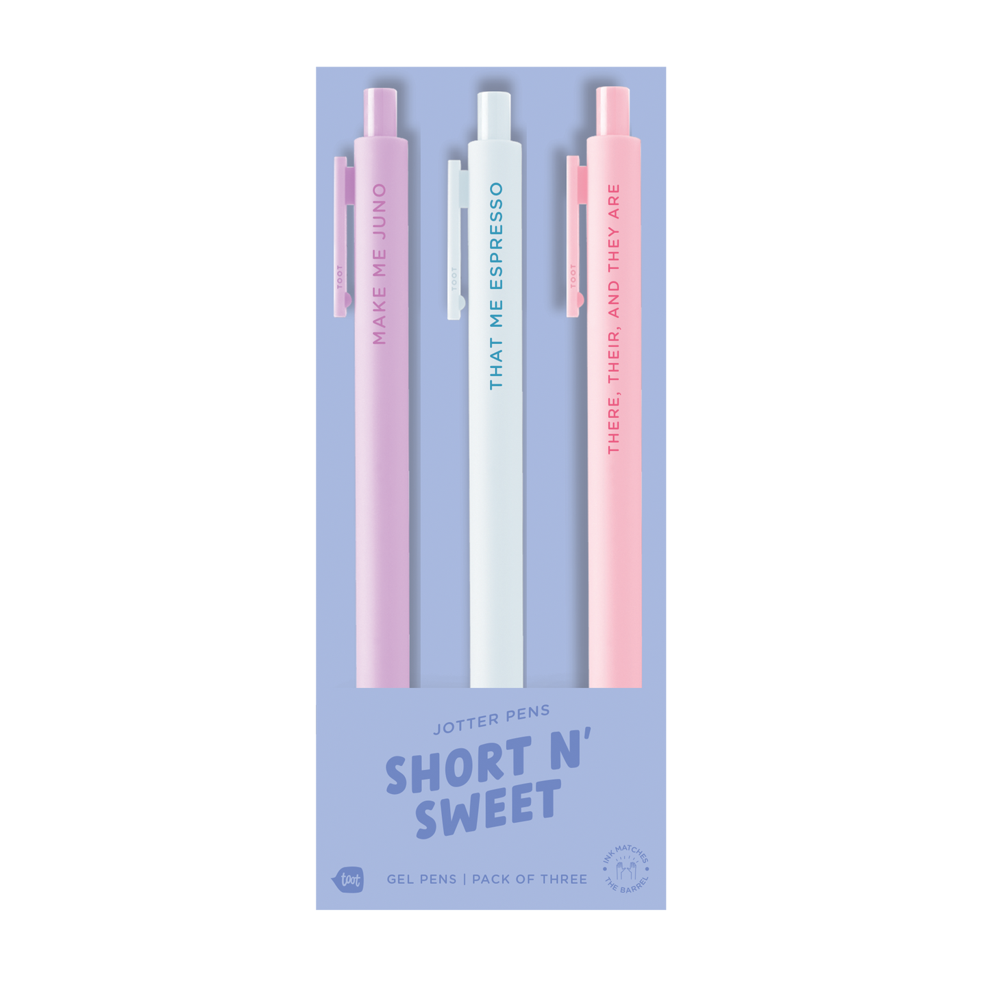 Jotter Sets 3 Pack Gel Pens