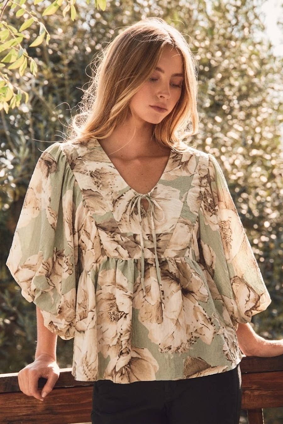 Floral Printed Blouse