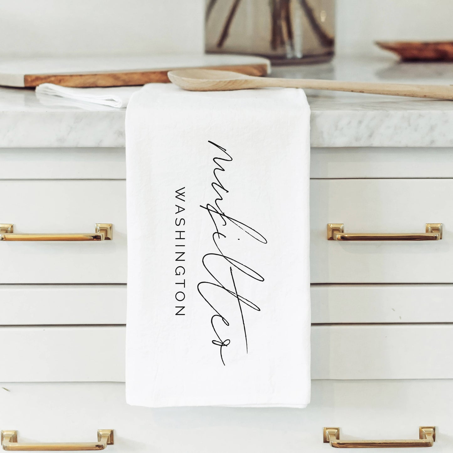 Custom City State Tea Towel - Suffolk
