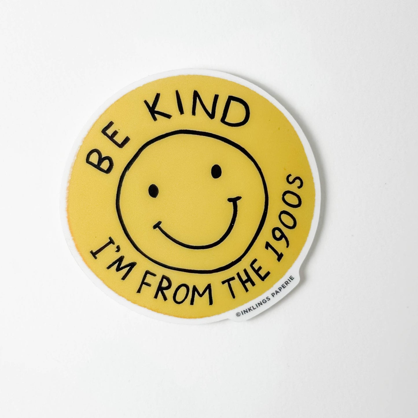 Be Kind (1900s) Vinyl Sticker