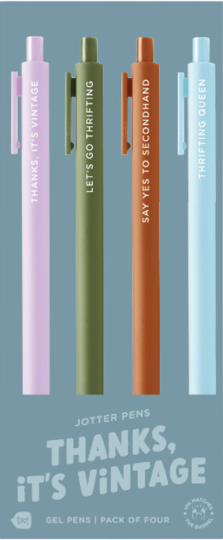 Jotter Sets 4 Pack Gel Pens