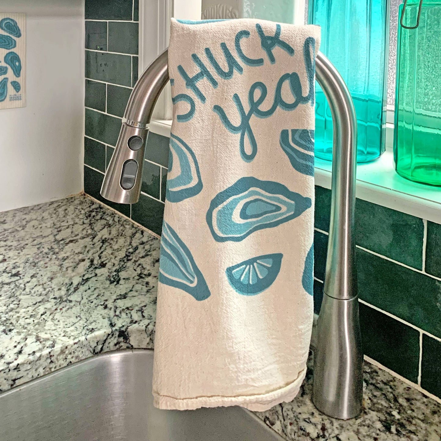 Oyster Tea Towel