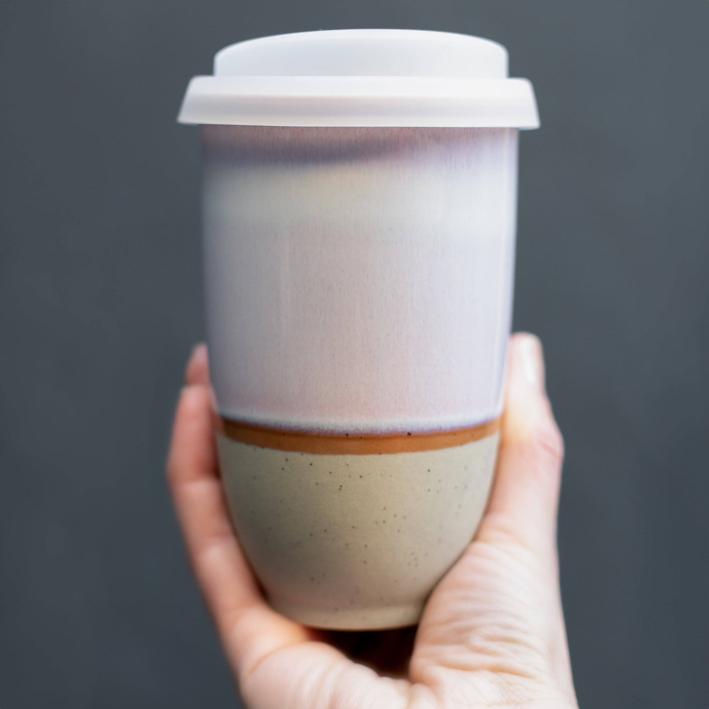 Horizon Ceramic 12 oz Travel Mug