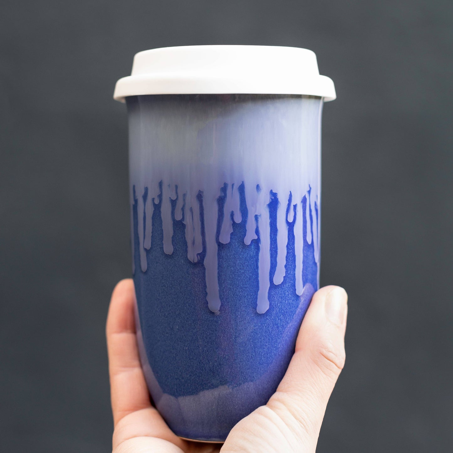 Neptune Ceramic 16 oz Travel Mug