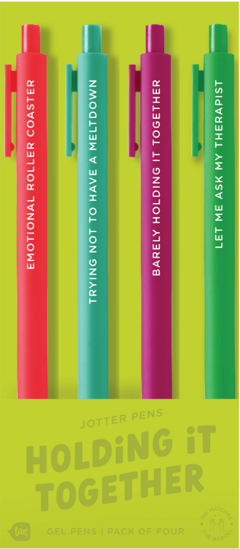 Jotter Sets 4 Pack Gel Pens
