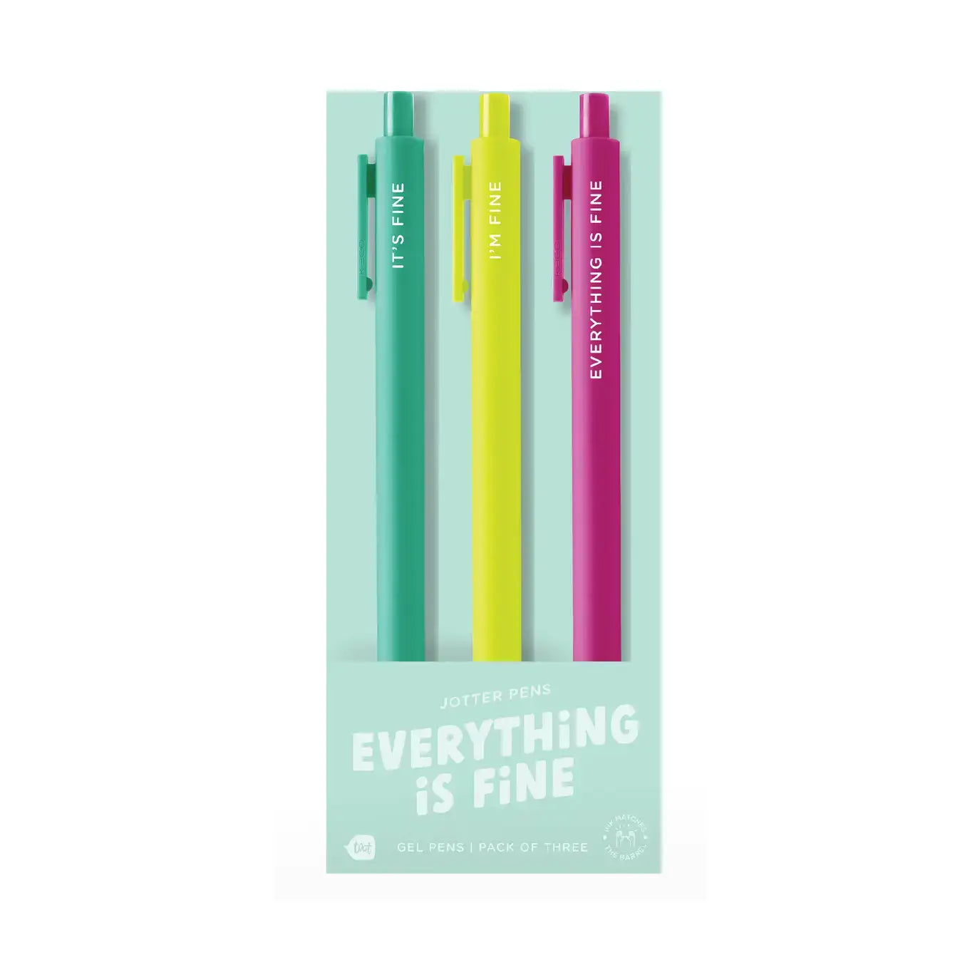 Jotter Sets 3 Pack Gel Pens