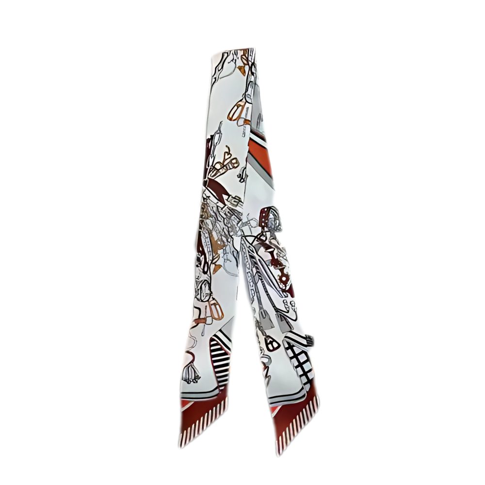 Charm Scarf Necklace