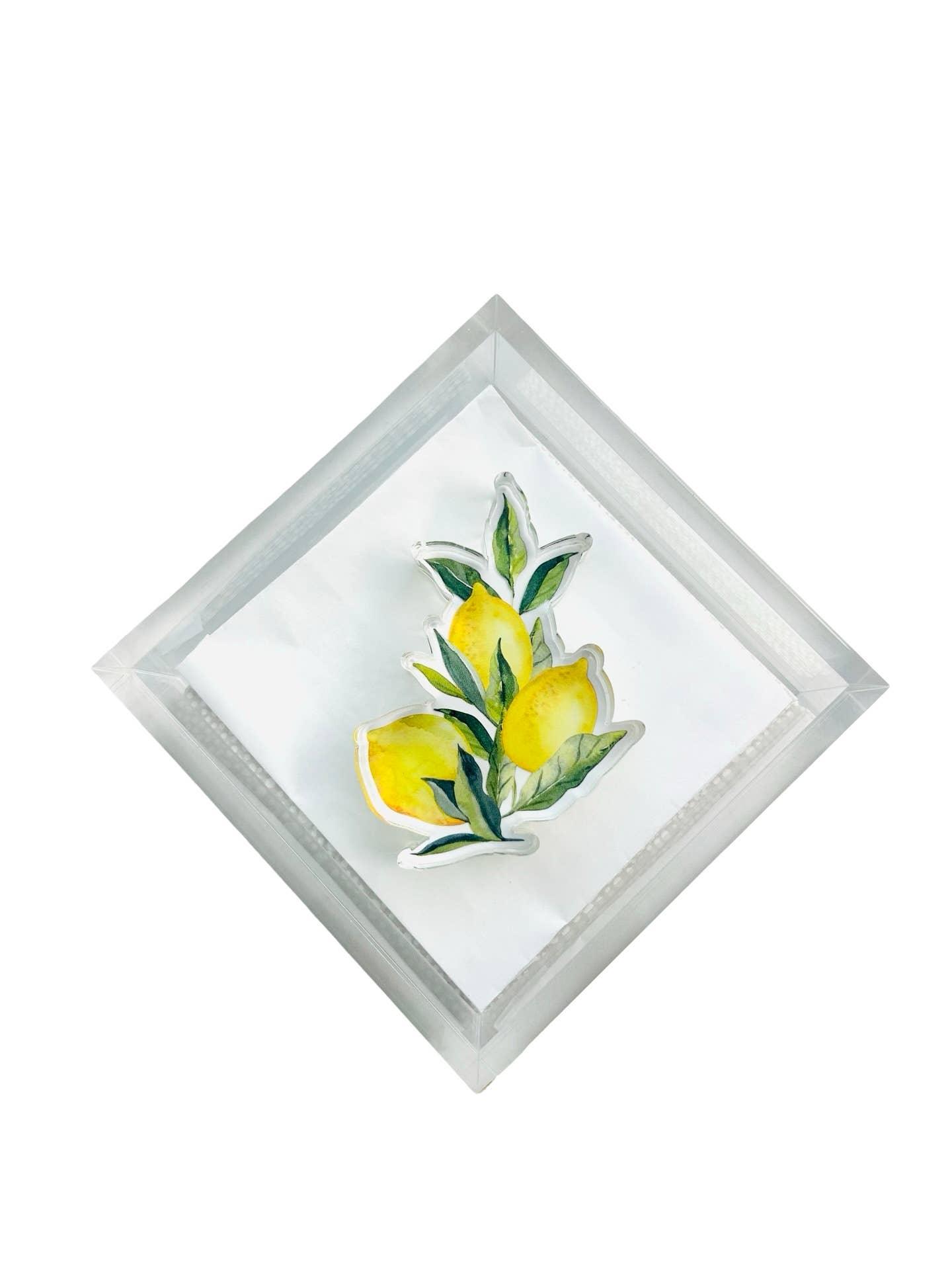 Lemons Acrylic Napkin Weight