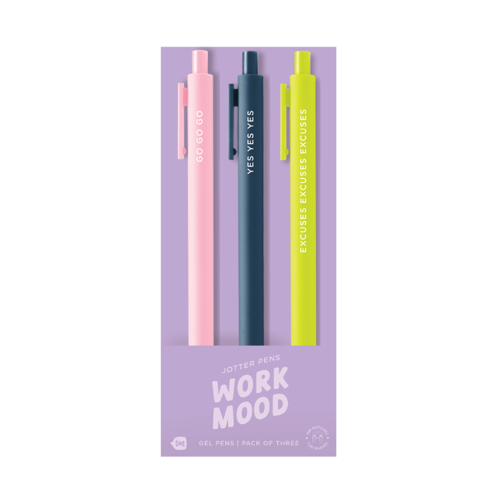 Jotter Sets 3 Pack Gel Pens