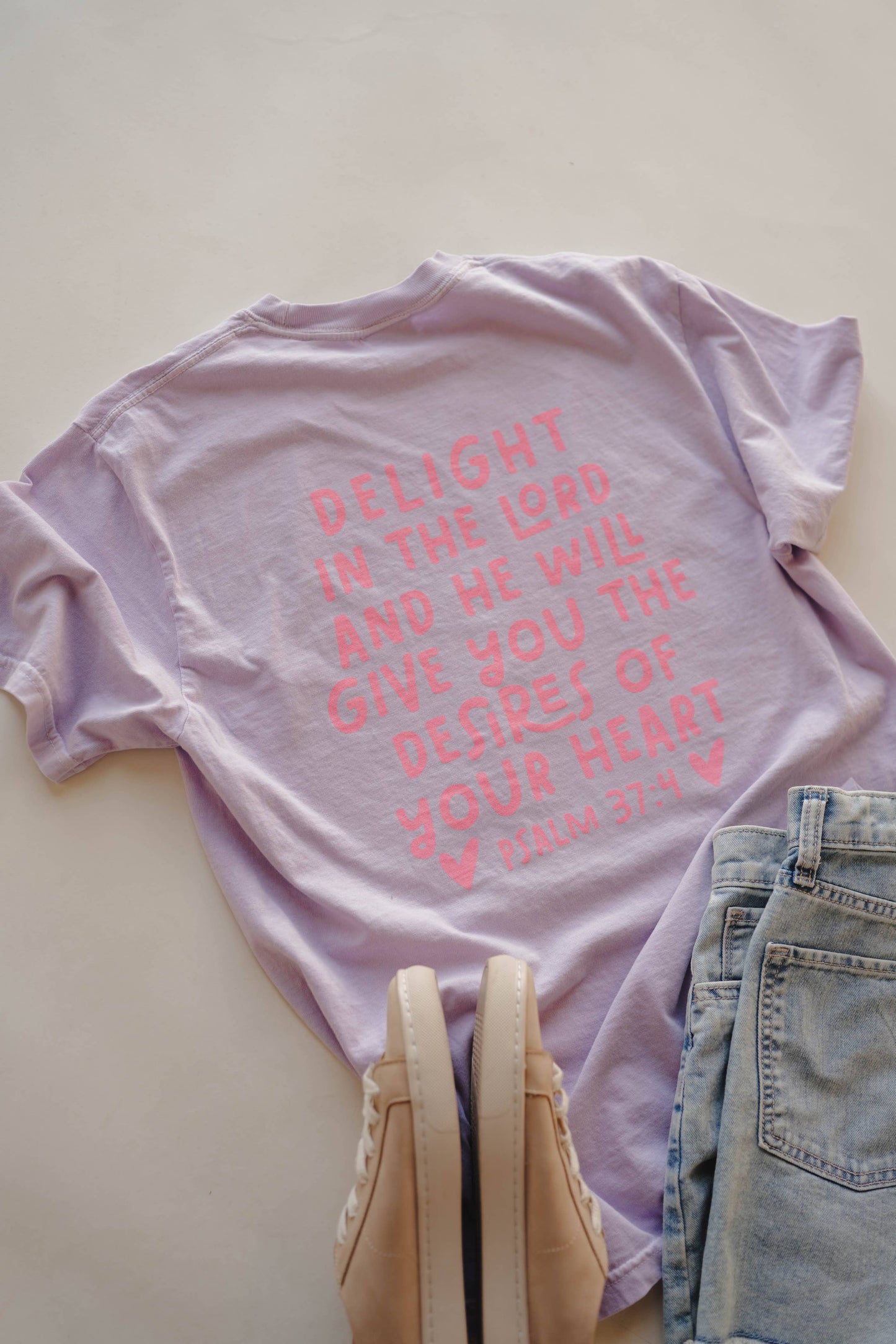 Delight In The Lord Tee | Women's Christian Tee