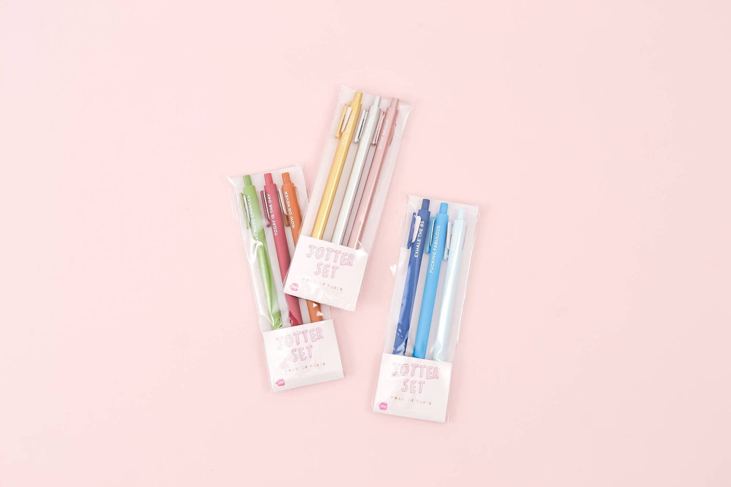 Jotter Sets 3 Pack Gel Pens