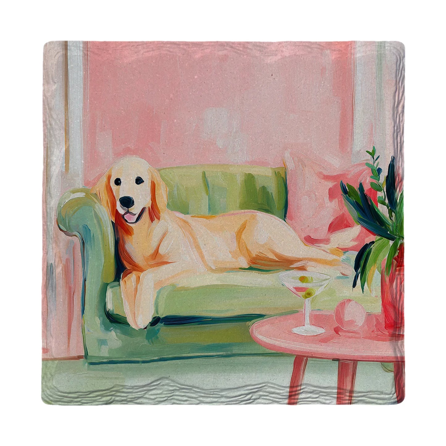 Golden Retriever & Gin Martini