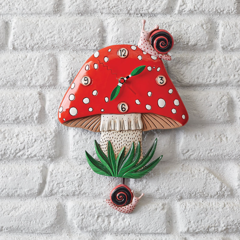 Mushroom Clock