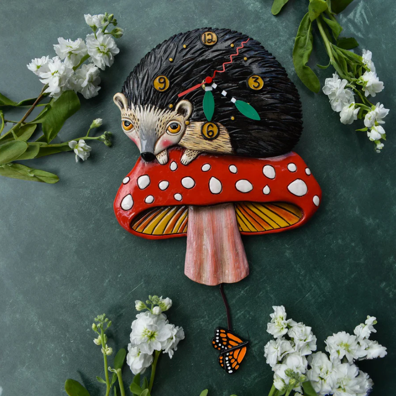 Hank The Hedgehog Clock