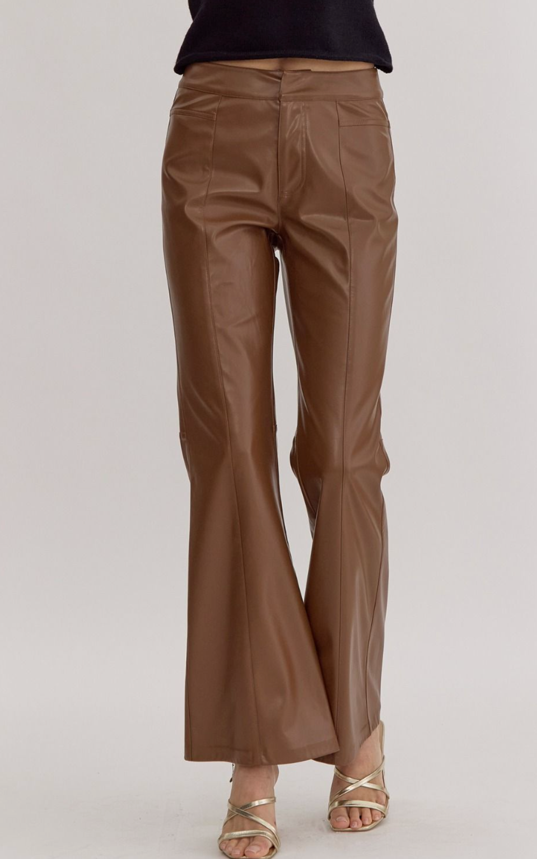Brown Leather Pants