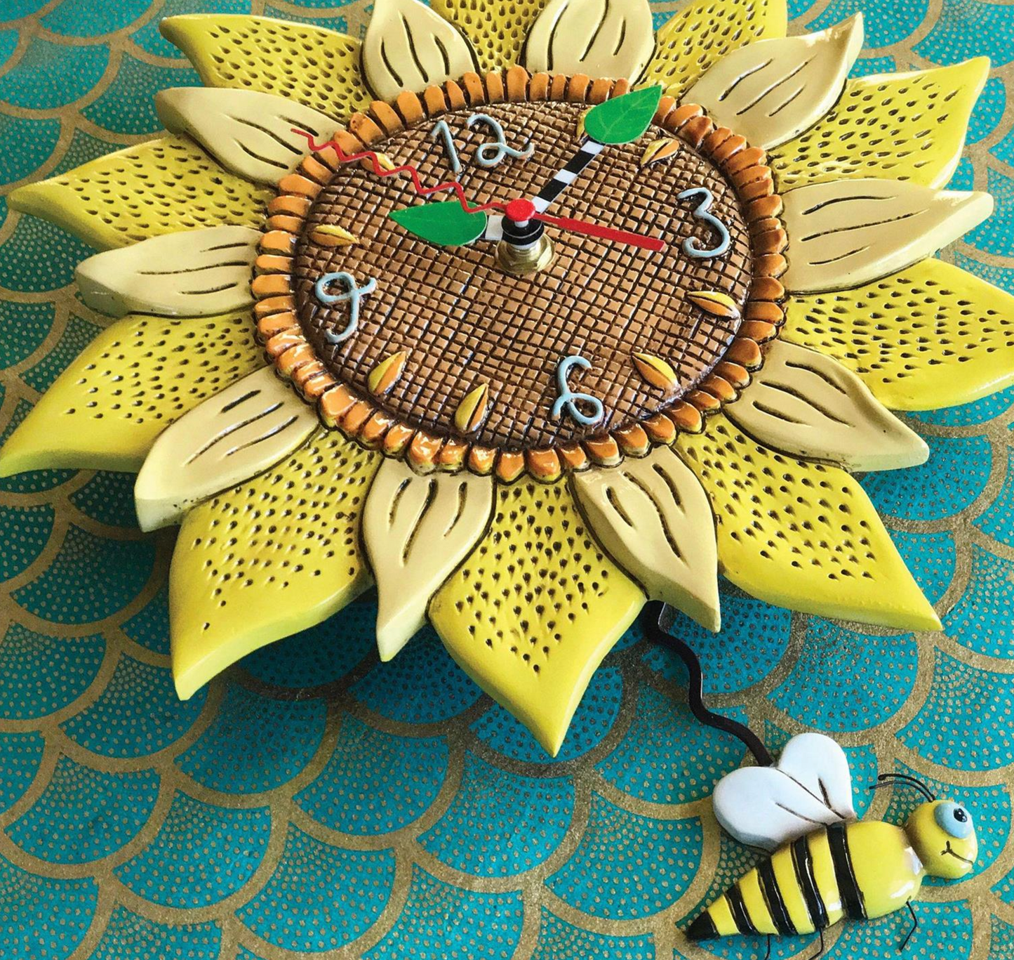 Bee Sunny Wall Clock