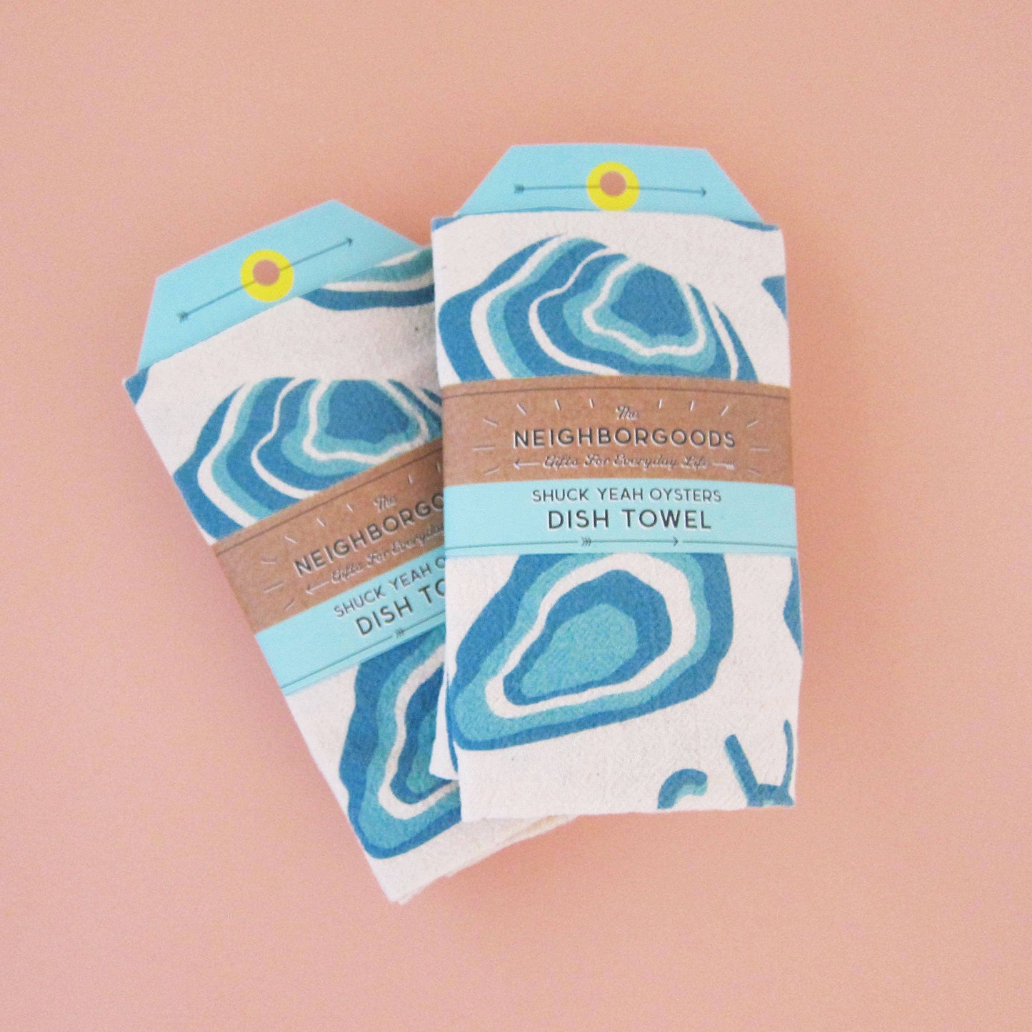 Oyster Tea Towel