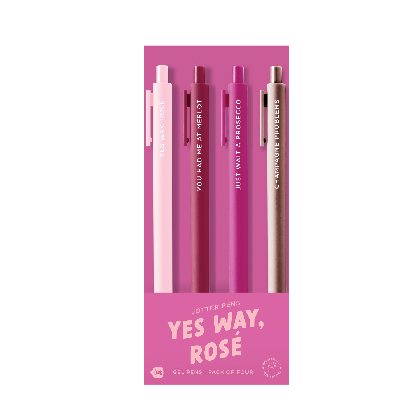 Jotter Sets 4 Pack Gel Pens