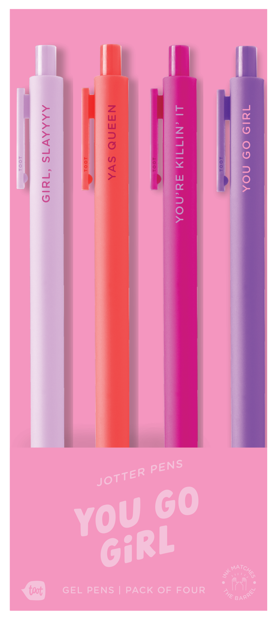 Jotter Sets 4 Pack Gel Pens