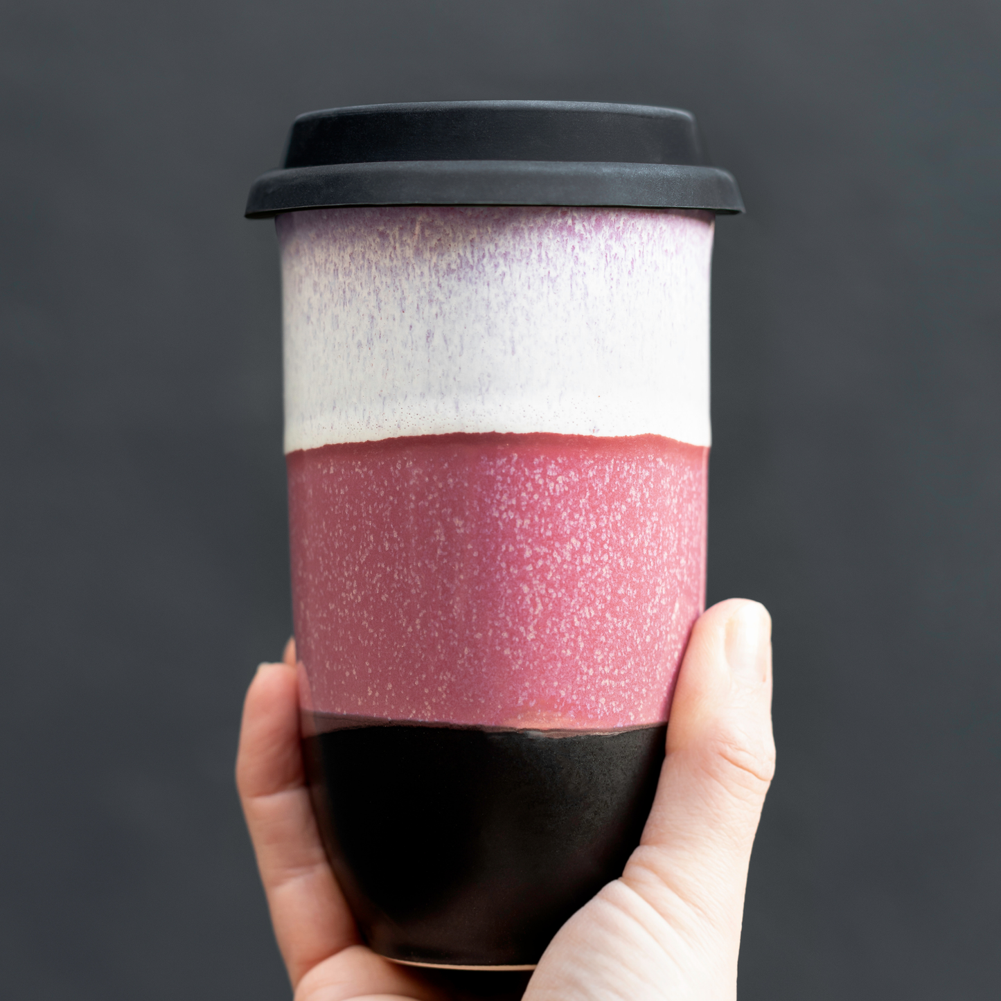 Eclipse Ceramic 12 oz Travel Mug