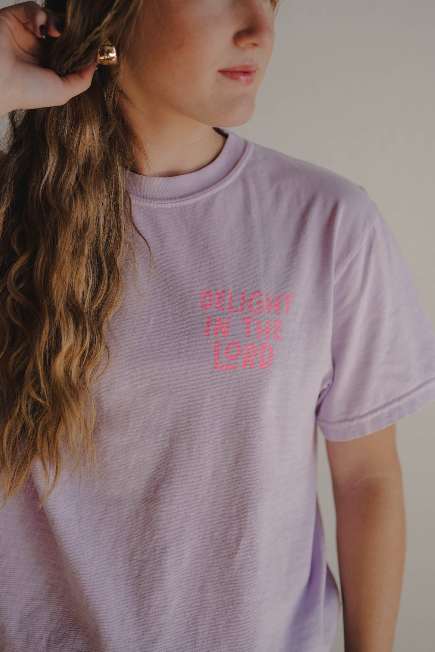 Delight In The Lord Tee | Women's Christian Tee