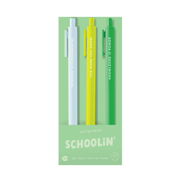 Jotter Sets 3 Pack Gel Pens