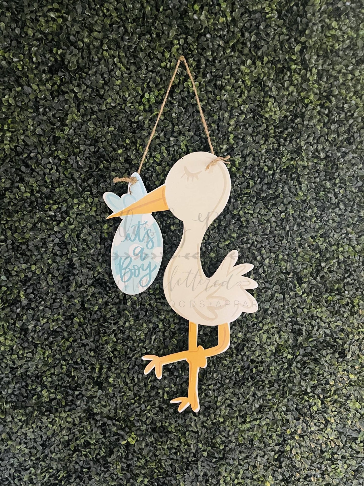 It's A Boy Door Hanger