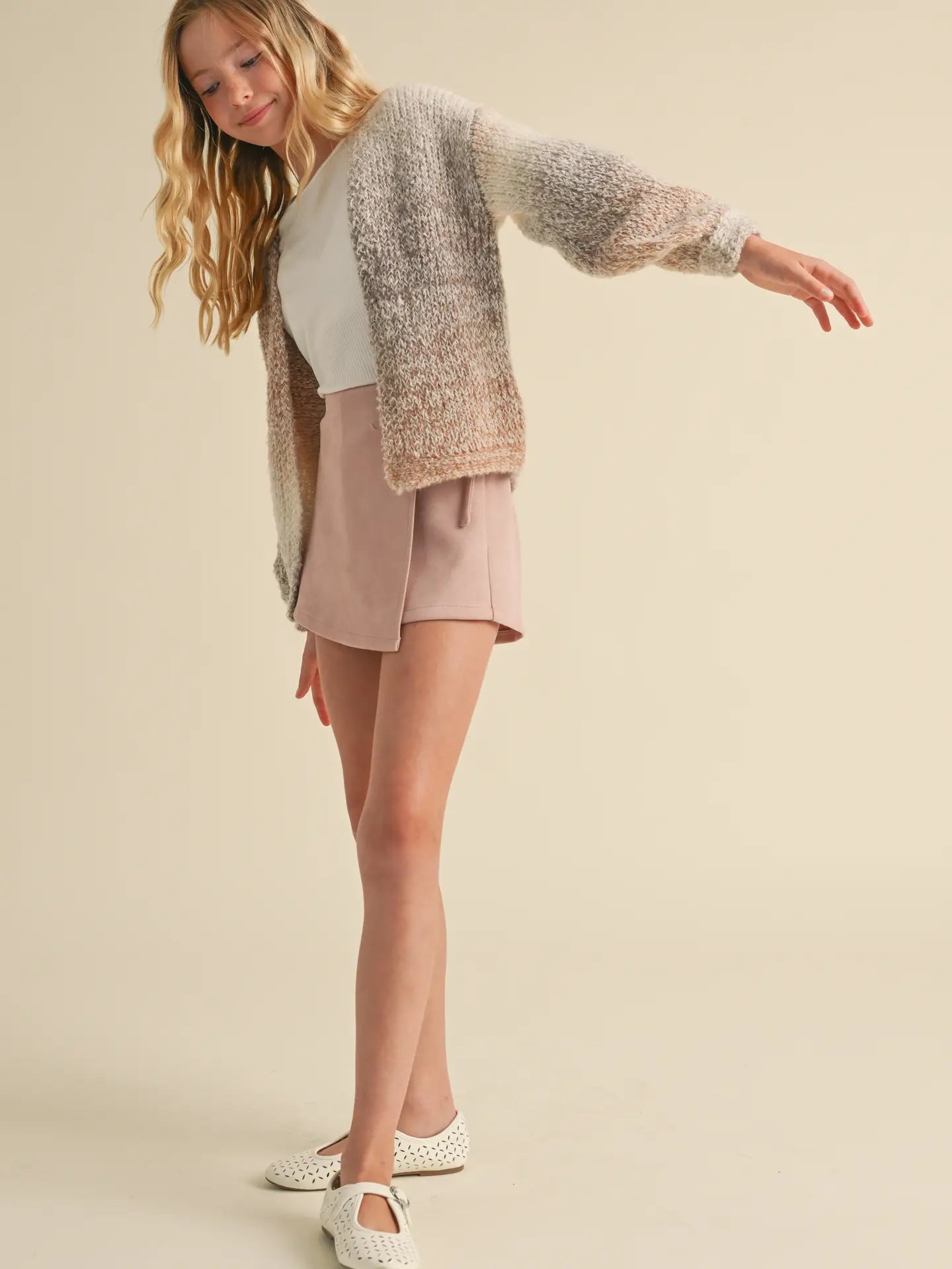 Tween Girls Multi Color Cardigan