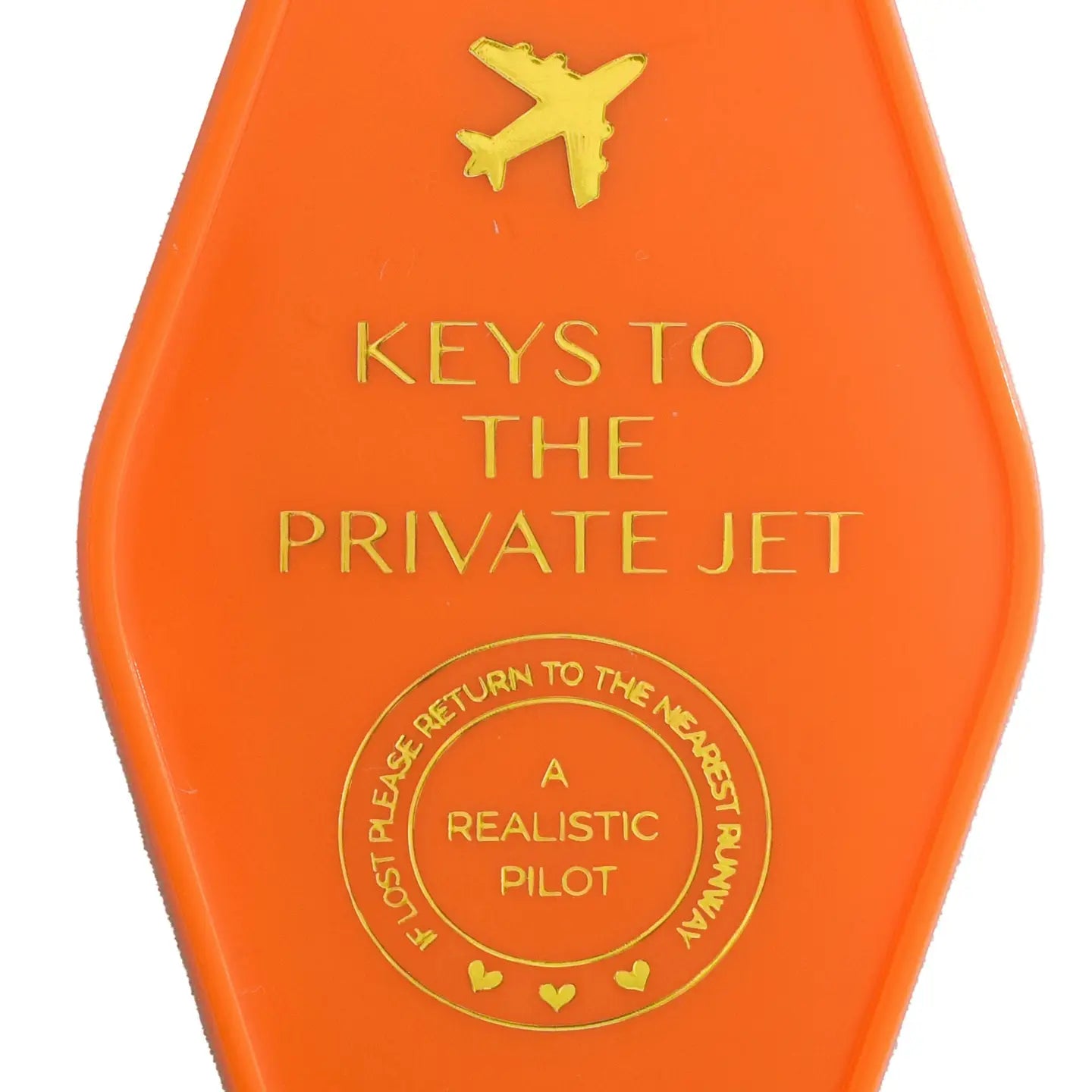 Keys To The Private Jet Keychain