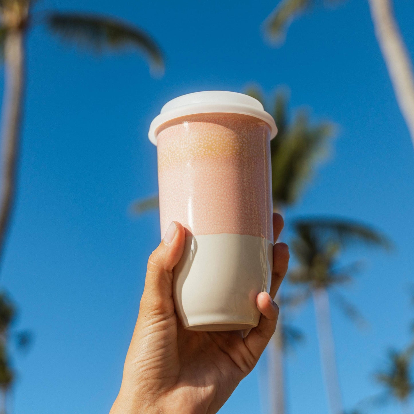 Afterglow Ceramic 16oz Travel Mug