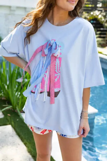 Boots & Bow Tee
