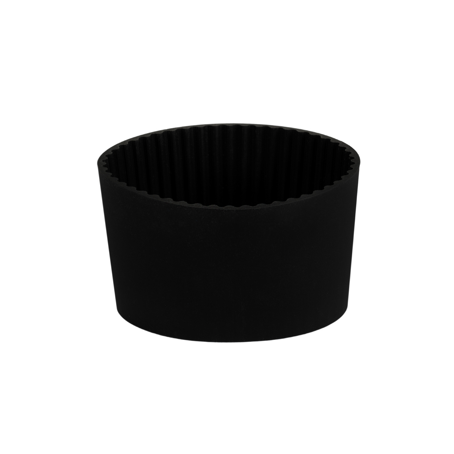 Black Mug Lid and Sleeve