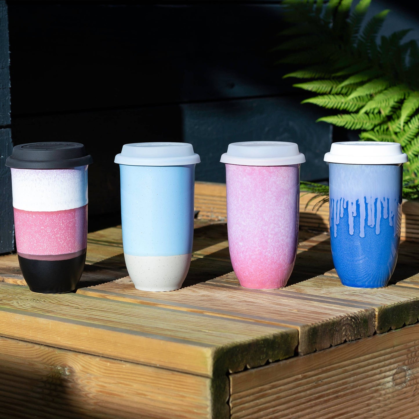 Eclipse Ceramic 16 oz Travel Mug