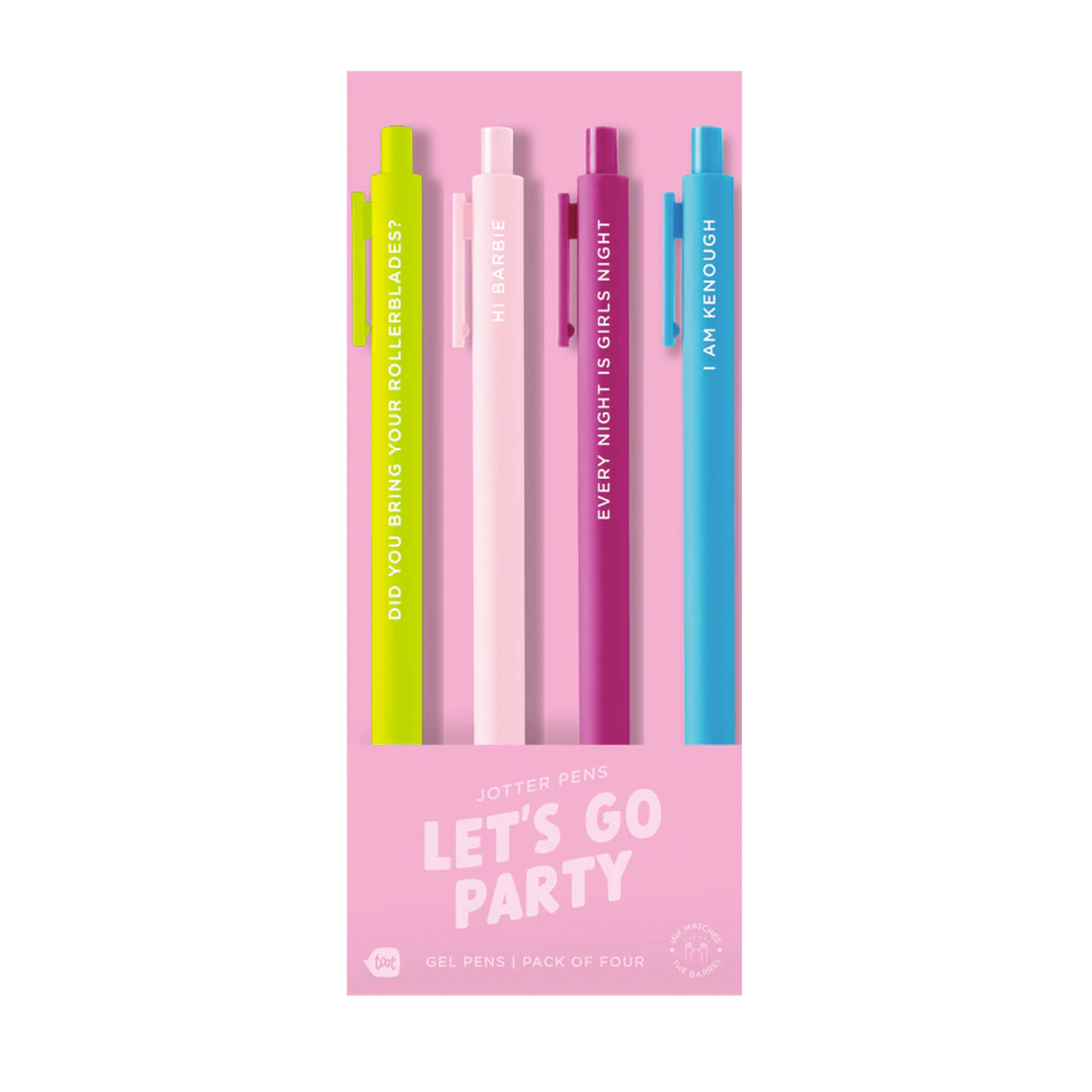 Jotter Sets 4 Pack Gel Pens
